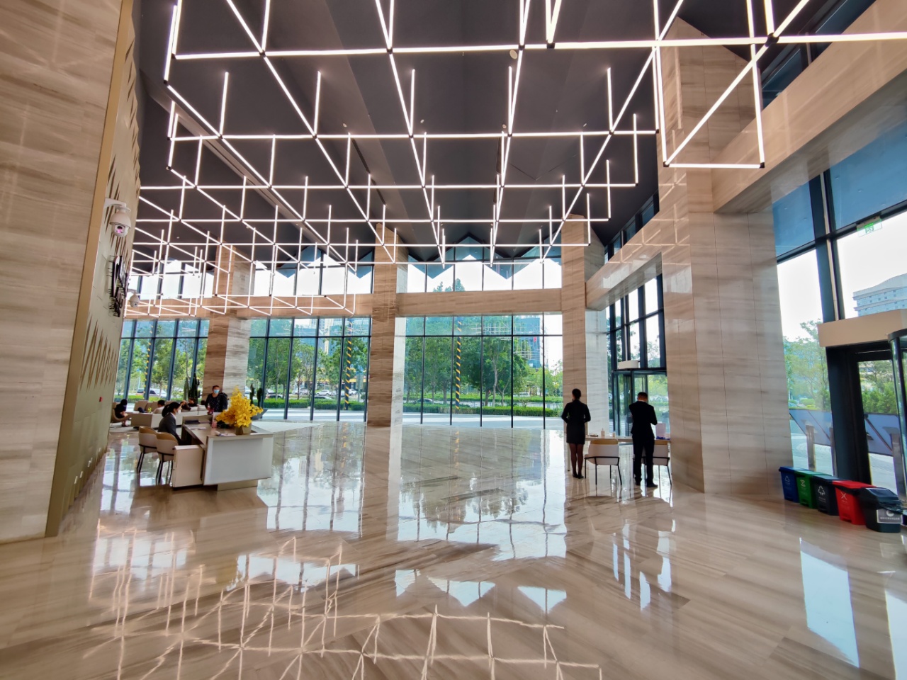 首开万科中心大堂